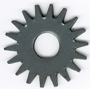 Звездочка стальная острозубая GROST Ø14