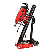 Установка алмазного бурения Diamaster Pro D-450/3E с наклонной стойкой