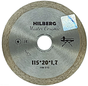 Алмазный диск Hilberg Master Ceramic Ø115 мм HM510