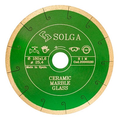 Алмазный диск Solga Diamant CERAMICS, MARBLE Ø115 мм 15700115