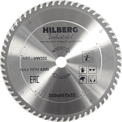 Алмазный диск Hilberg Industrial Дерево Ø350/60/32 мм