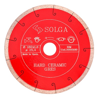 Алмазный диск Solga Diamant HARD CERAMICS Ø180 мм 20010180