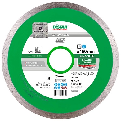 Алмазный диск Distar 1A1R Granite Ø150 мм