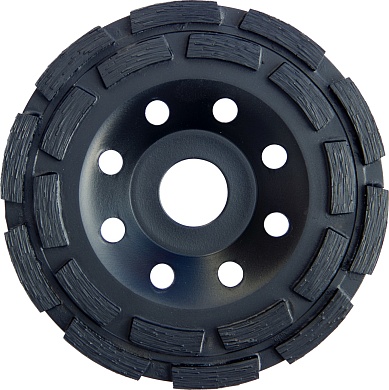 Алмазная чашка Solga Diamant двухрядная Ø125 мм 53220125