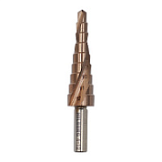 Сверло ступенчатое Hilberg HSS-COBALT 4-12 ST0412