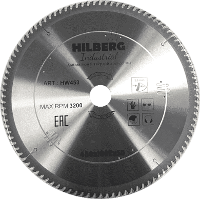 Алмазный диск Hilberg Industrial Дерево Ø450/100 мм