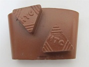 Шлифовальный сегмент HTC H4 Коричневый