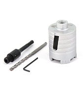 Алмазная коронка по бетону Hilberg Laser 72 мм HM202