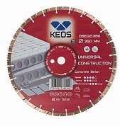 Алмазный диск Keos Econom (бетон) Ø350 мм DBE02.350