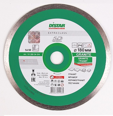 Алмазный диск Distar 1A1R Granite Ø180 мм