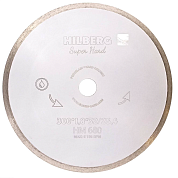 Алмазный диск Hilberg Super Hard Сплошной Ø300 мм HM680