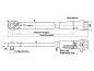 Динамометрический ключ Tohnichi QL280N-1/2