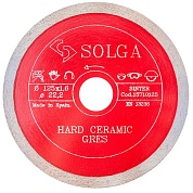 Алмазный диск Solga Diamant HARD CERAMICS Ø125 мм 15710125