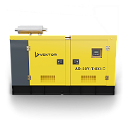 Дизельный генератор Vektor AD-20Y-T400 в кожухе