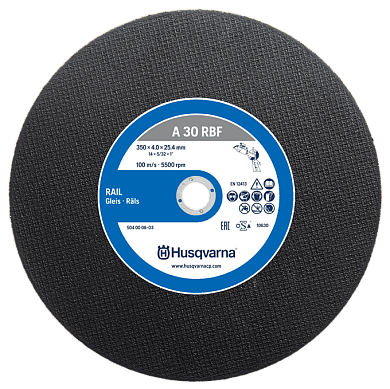 Абразивный диск Husqvarna по стали Ø350/22,23